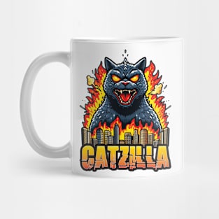 Catzilla S01 D18 Mug